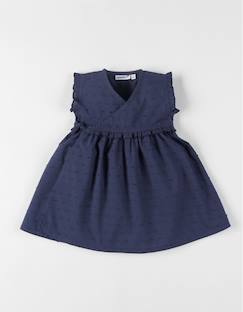 Bébé-Robe, jupe-Robe portefeuille mousseline de coton