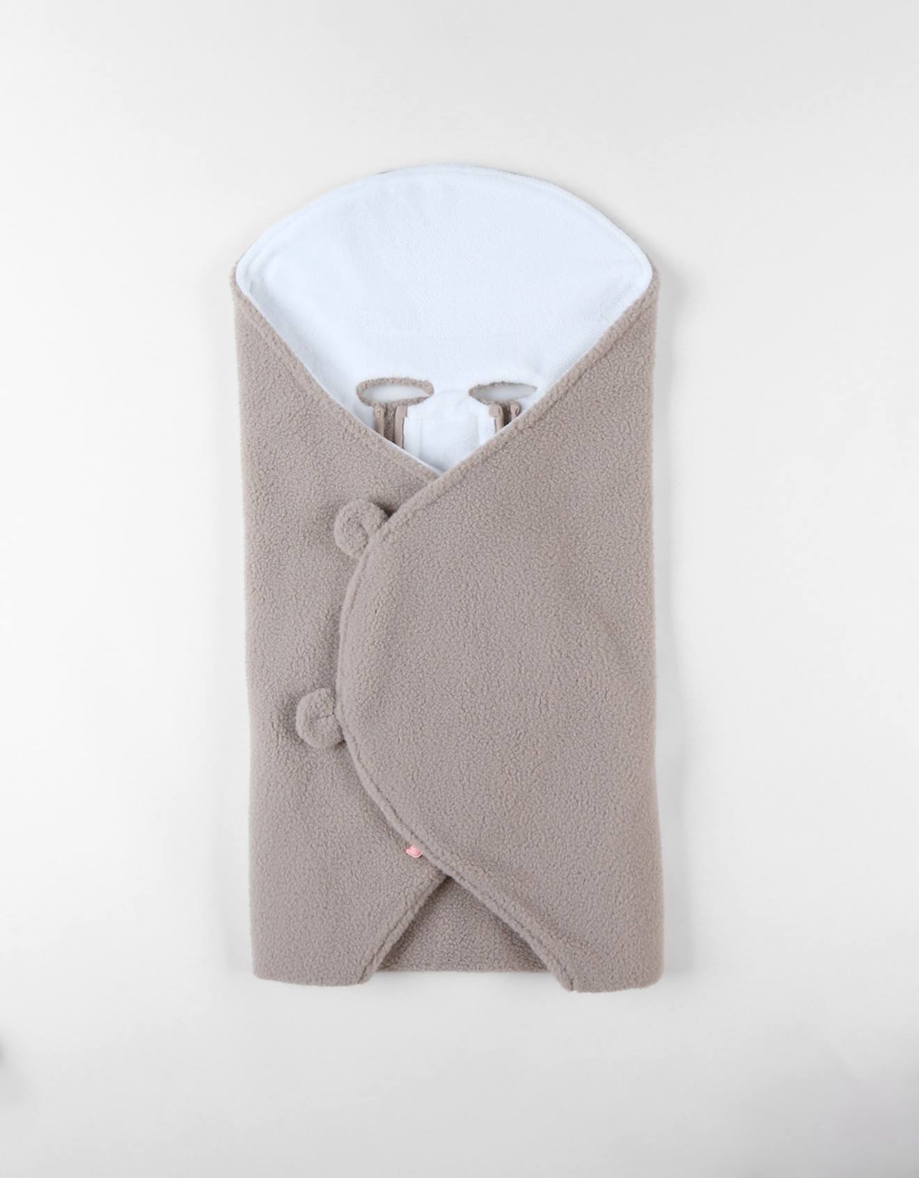 Couverture Promenade En Sherpa Beige
