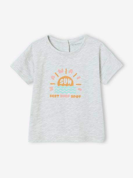 Bébé-T-shirt, sous-pull-T-shirt-T-shirt motif hawaï bébé