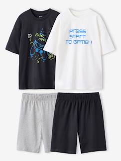 Lot de 2 pyjashorts garçon Gamer  - vertbaudet enfant