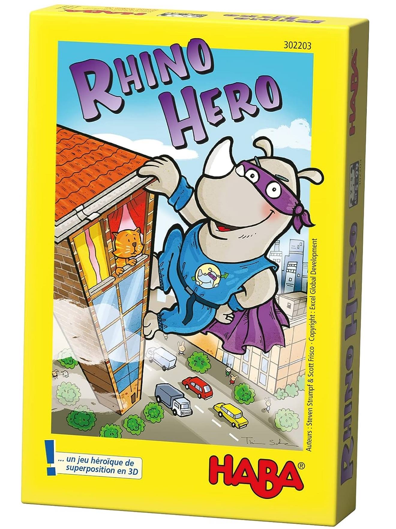 Rhino Hero Jaune