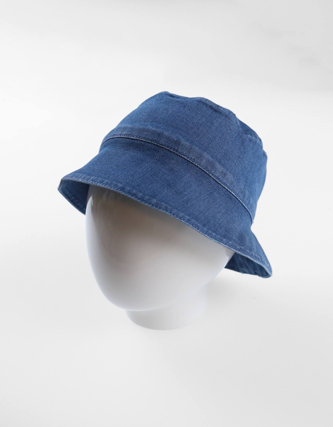 Chapeau Bob En Denim Bleu