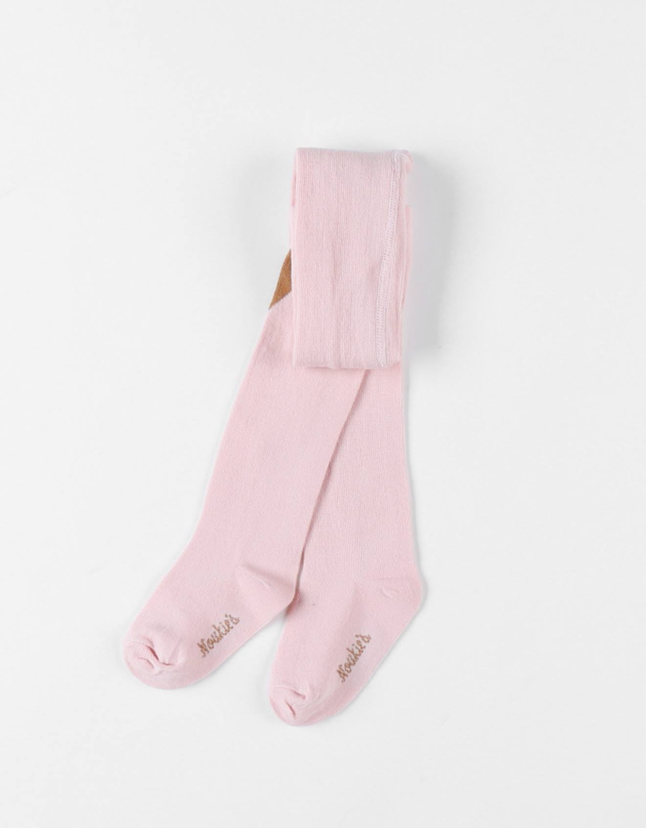 Collants Motif Coeur Rose