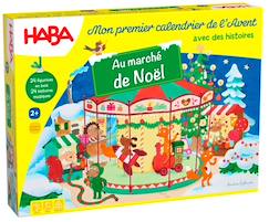 Linge de maison et décoration-Mon premier calendrier de l'avent - marché de noël