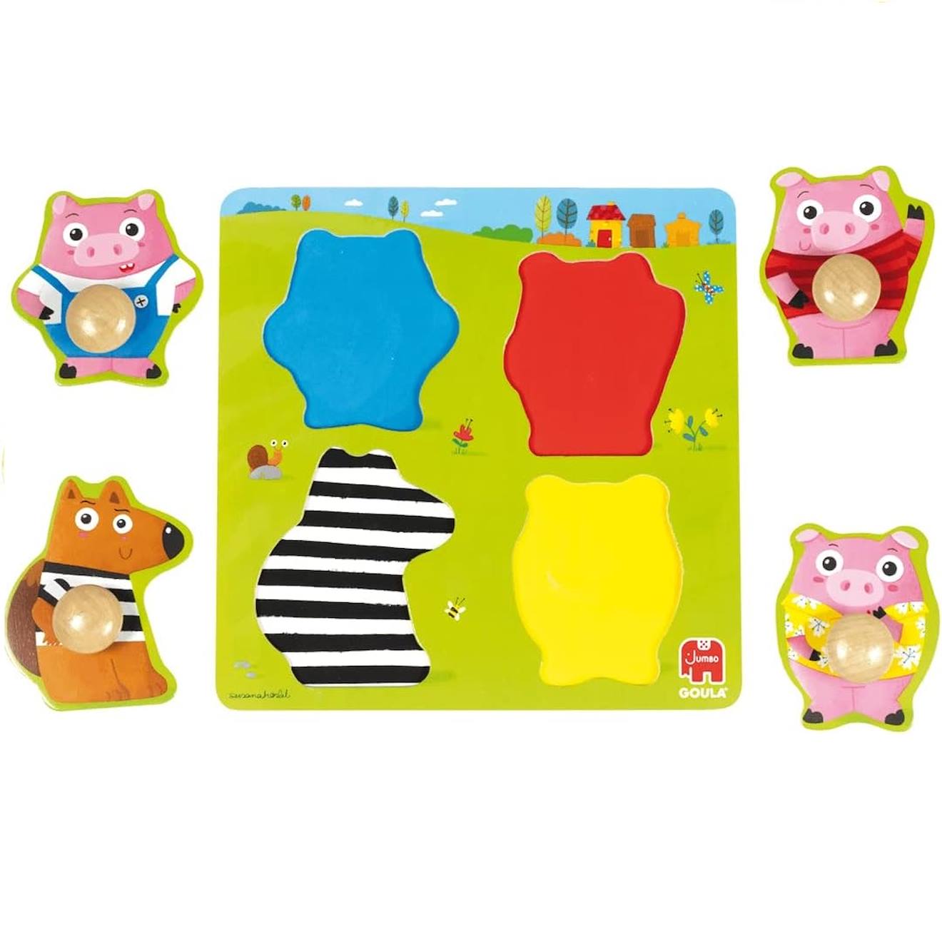 Puzzle 4v1 Progressive Puzzles Petit Ours Brun, 1 - 39 pièces Puzzle 4v1 Progressive Puzzles Petit Ours Brun, 1 - 39 pièces