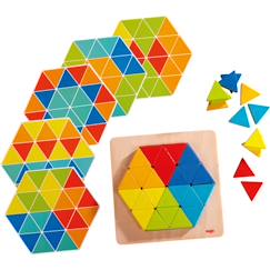 Jouet-Premier âge-Jeu d’assemblage triangles magiques