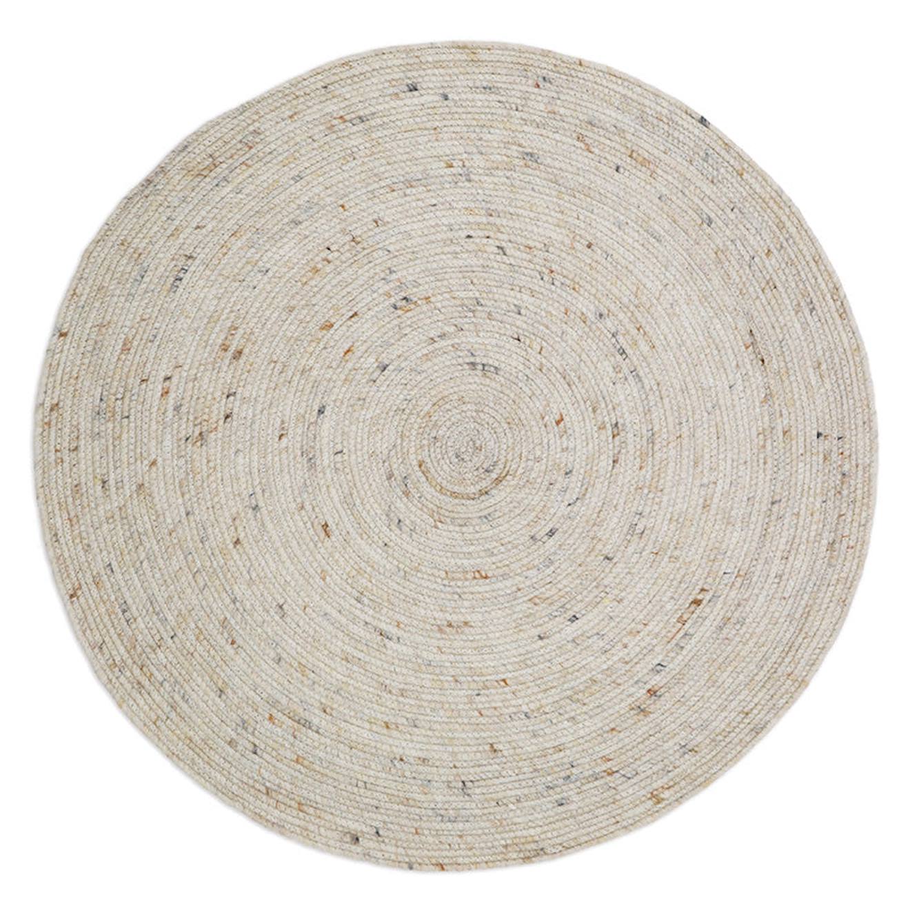 Nattiot - Tapis Rond Laine Feutrée Neethu Avoine
