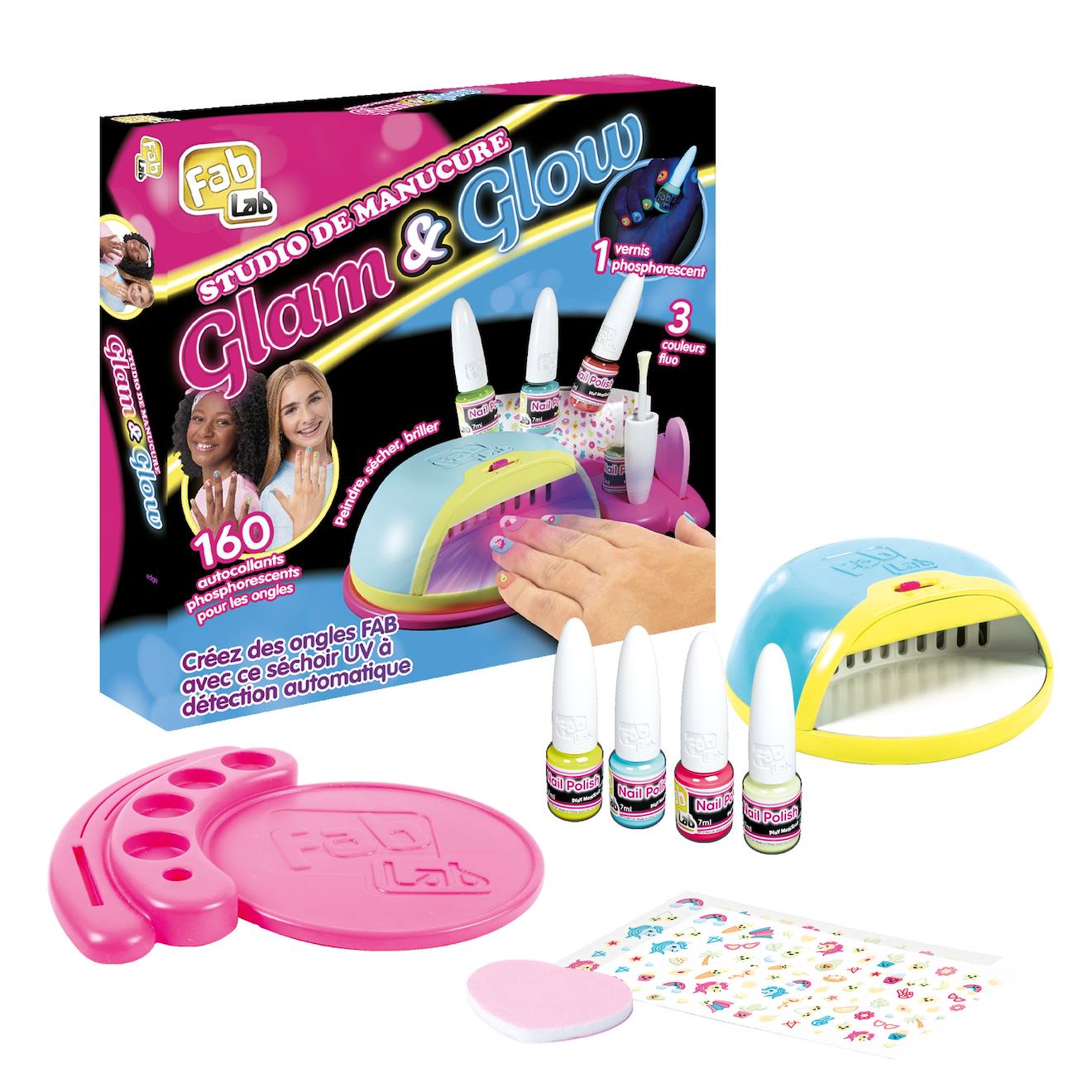 Coffret Onglerie Deluxe - Concevez Des Ongles De Style Salon ! Dès 8 Ans Multicolore