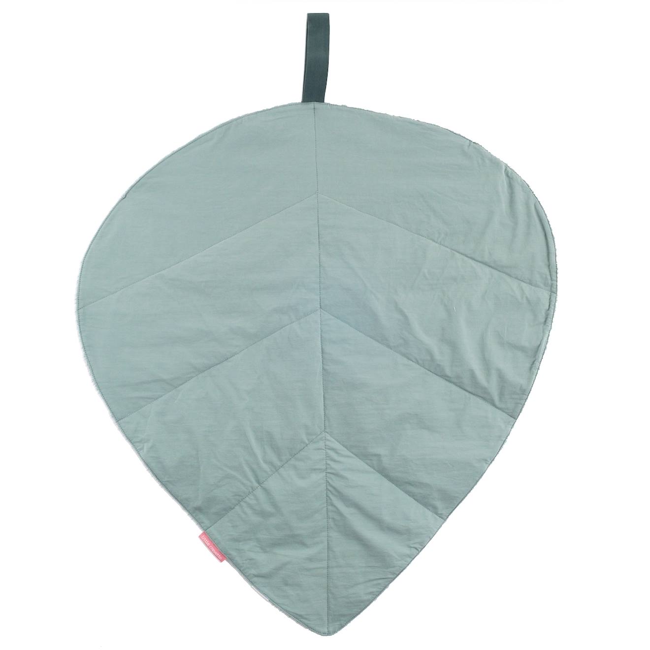 Tapis À Langer De Voyage Coton Bio Dream Forest Vert Sauge (Little Crevette) - Image 1