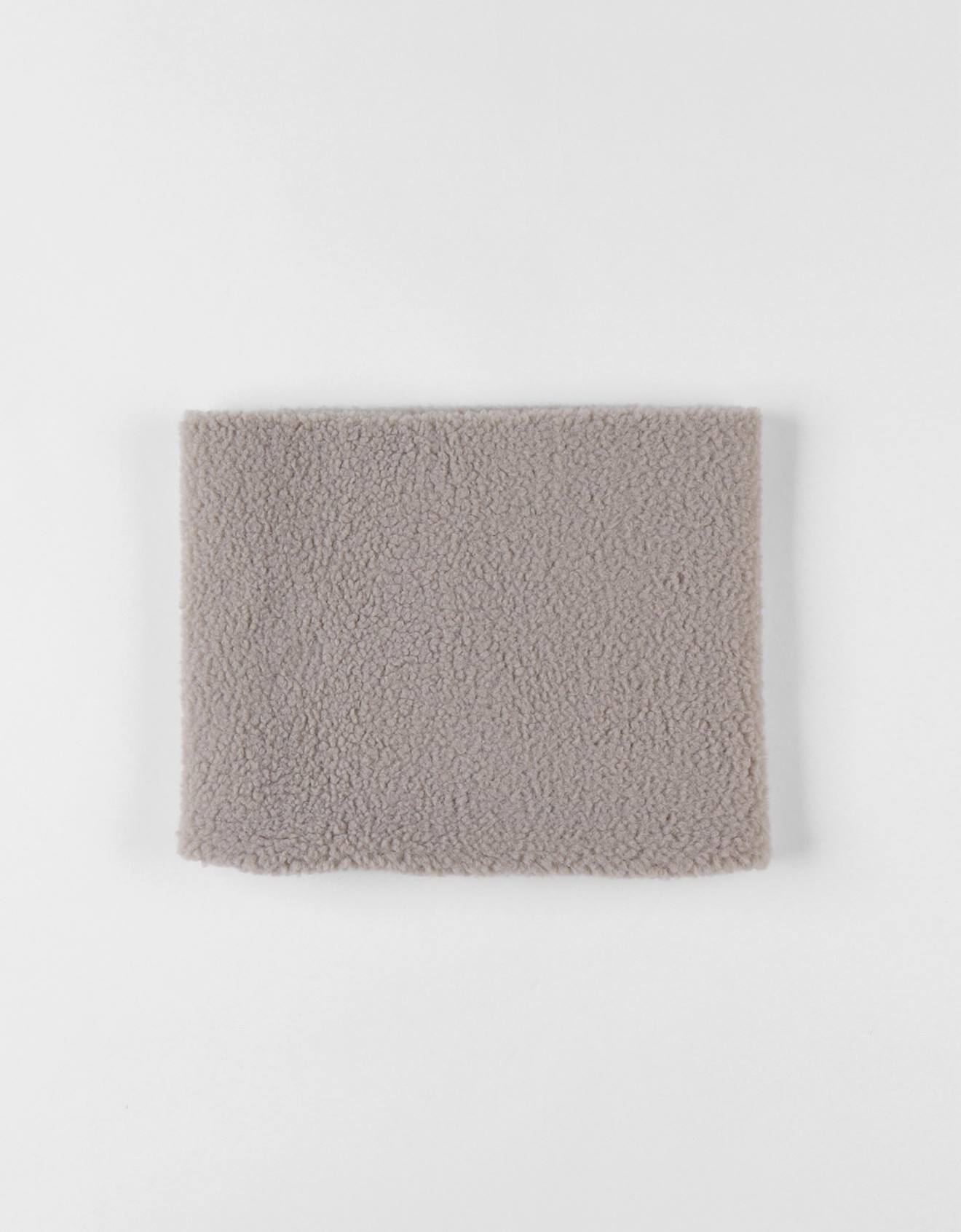 Echarpe Tube Sherpa & Jersey Beige