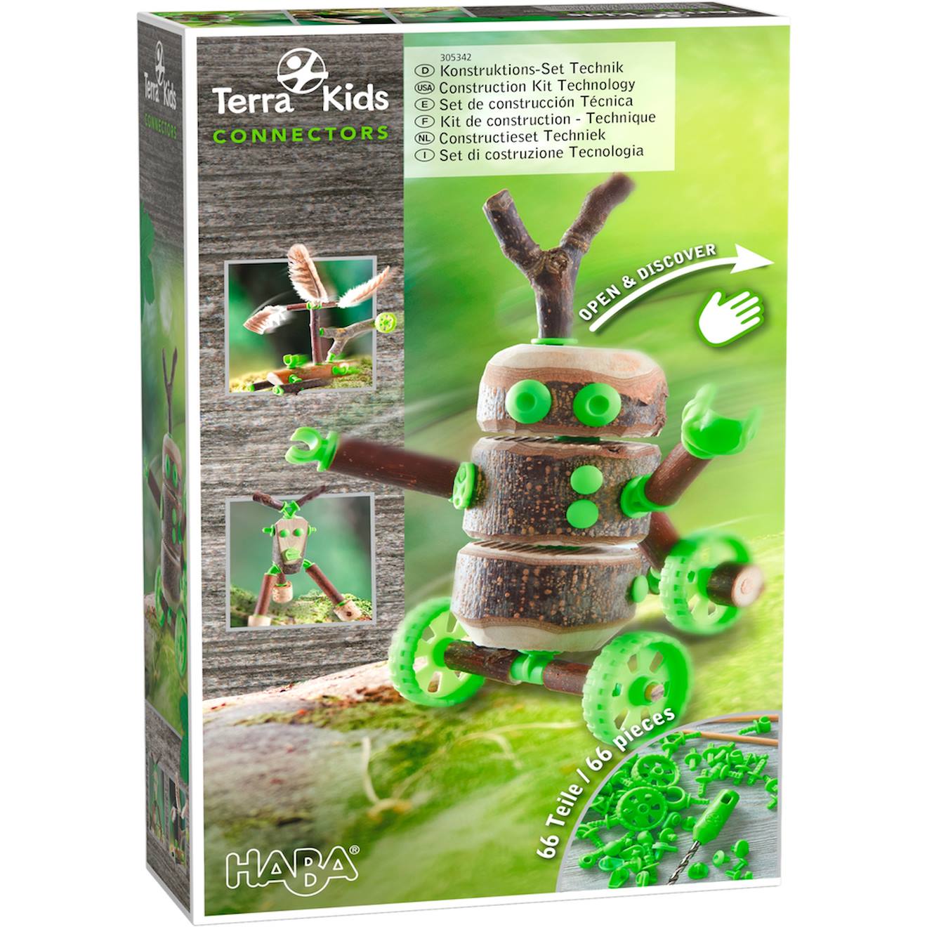 Terra Kids Connectors - Kit Technique Vert