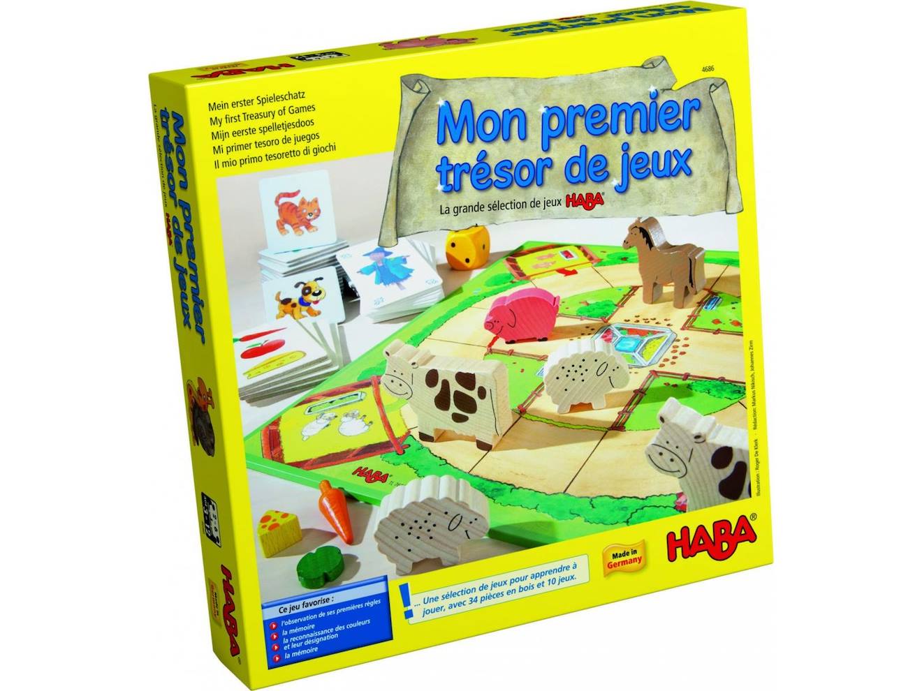 Mon Premier Trésor De Jeux Jaune