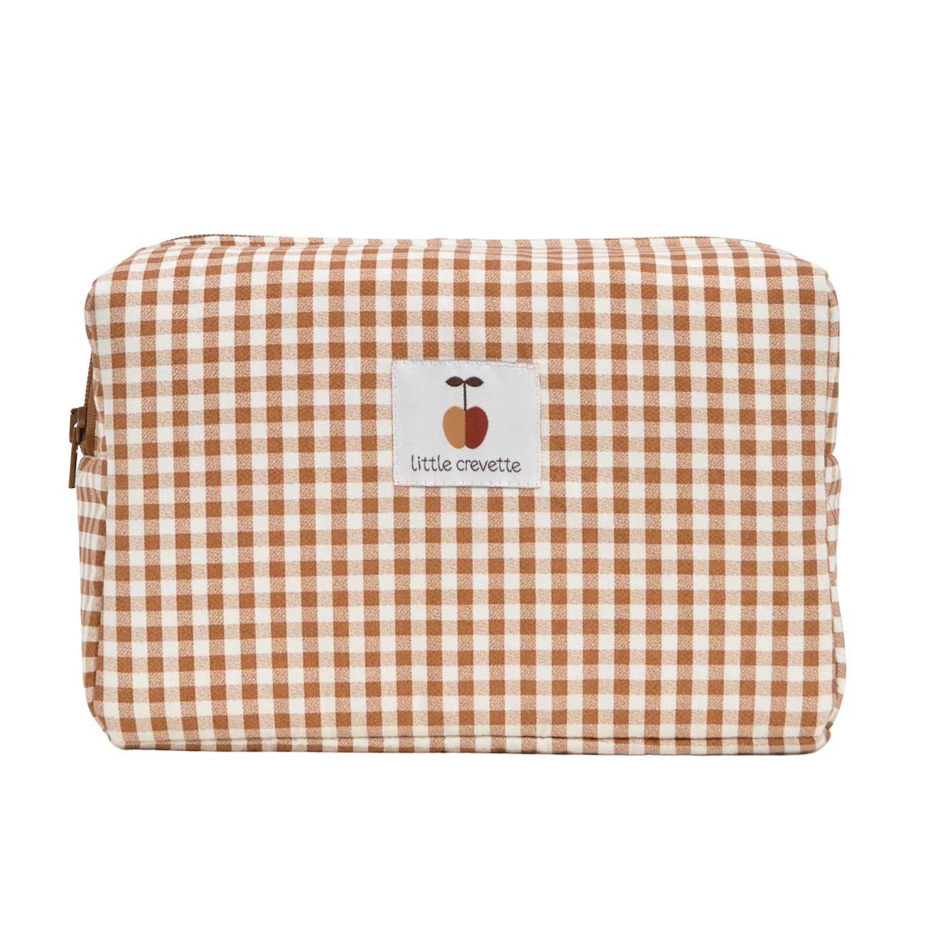 Trousse De Toilette Coton Bio Caramel (Little Crevette) - Image 1