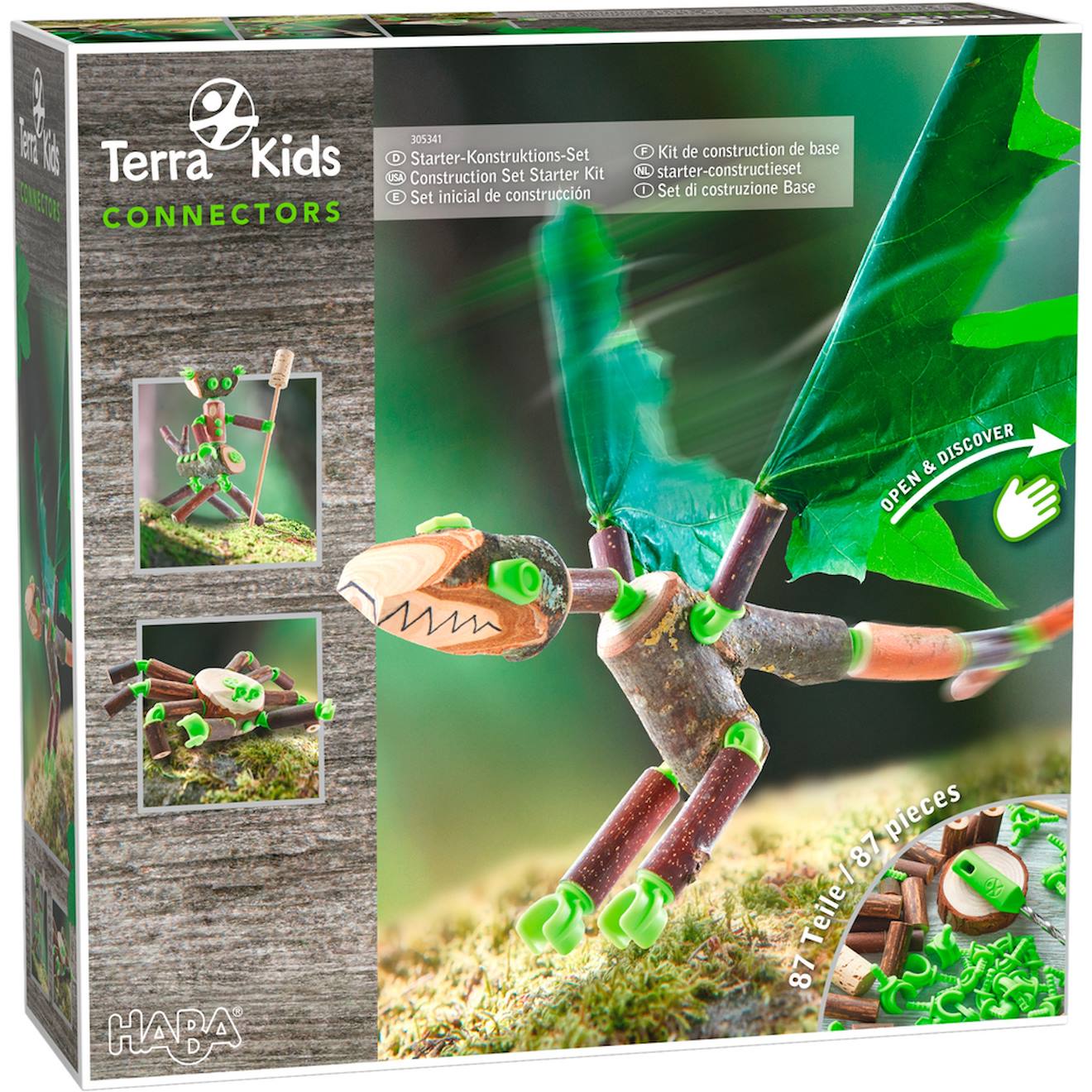 Terra Kids Connectors - Kit De Base Vert