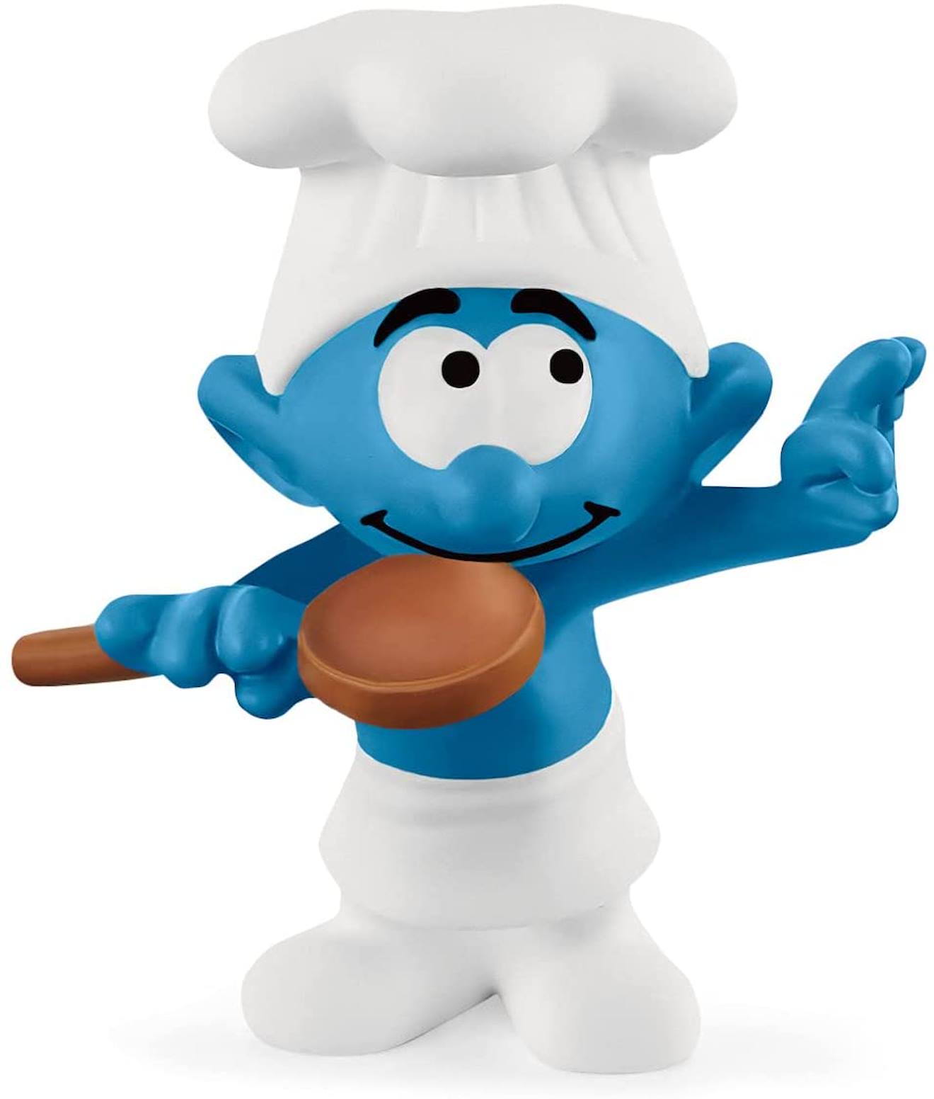 Figurine Schtroumpf Cuisinier Bleu