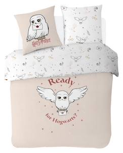 Linge de maison et décoration-Linge de lit enfant-Housse de couette harry potter hedwige coton