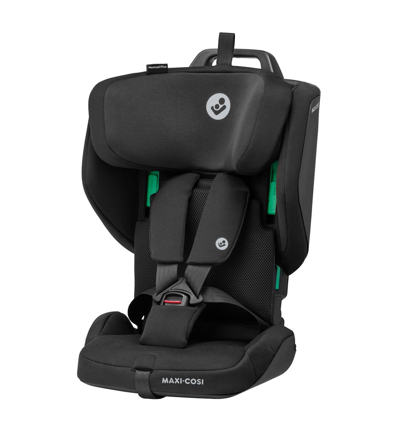 Siège Auto Réhausseur Pliable Maxi-cosi Nomad Plus - Groupe 1 - I-size - Harnais 5 Points Noir Authentique