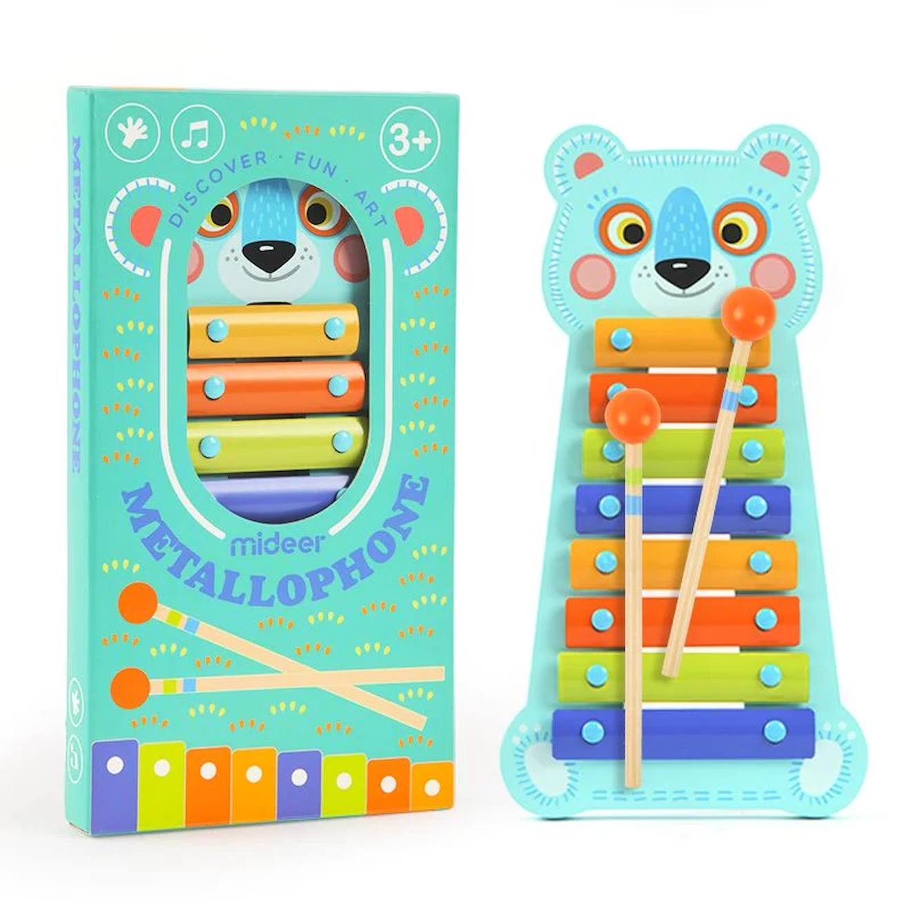 Métallophone Ourson Bleu