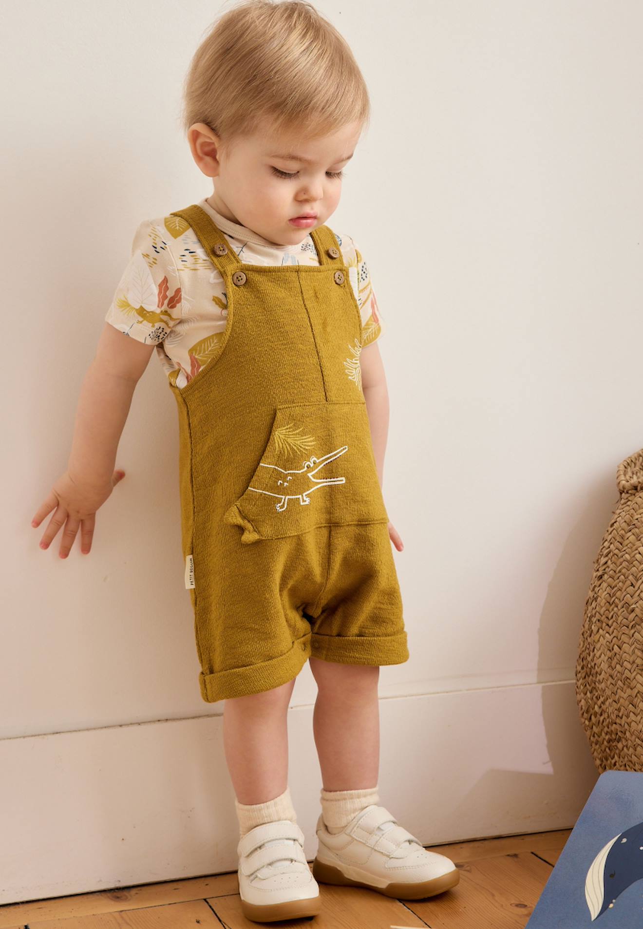 Ensemble Salopette Bébé Et T-shirt Costa Vert