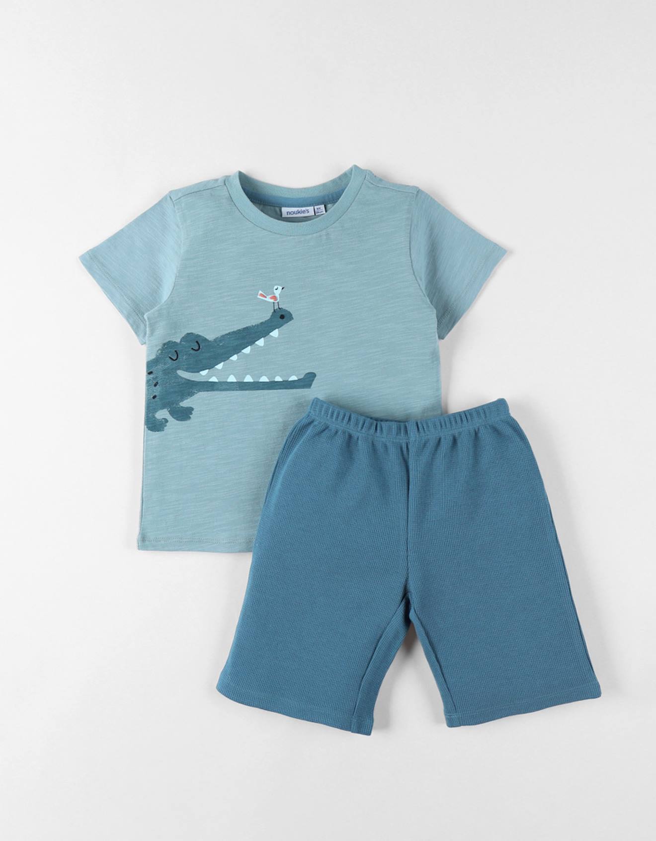 Noukies - Pyjama Jersey Bleu