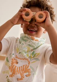 -Foulard en gaze de coton kanha 50 x 50 cm