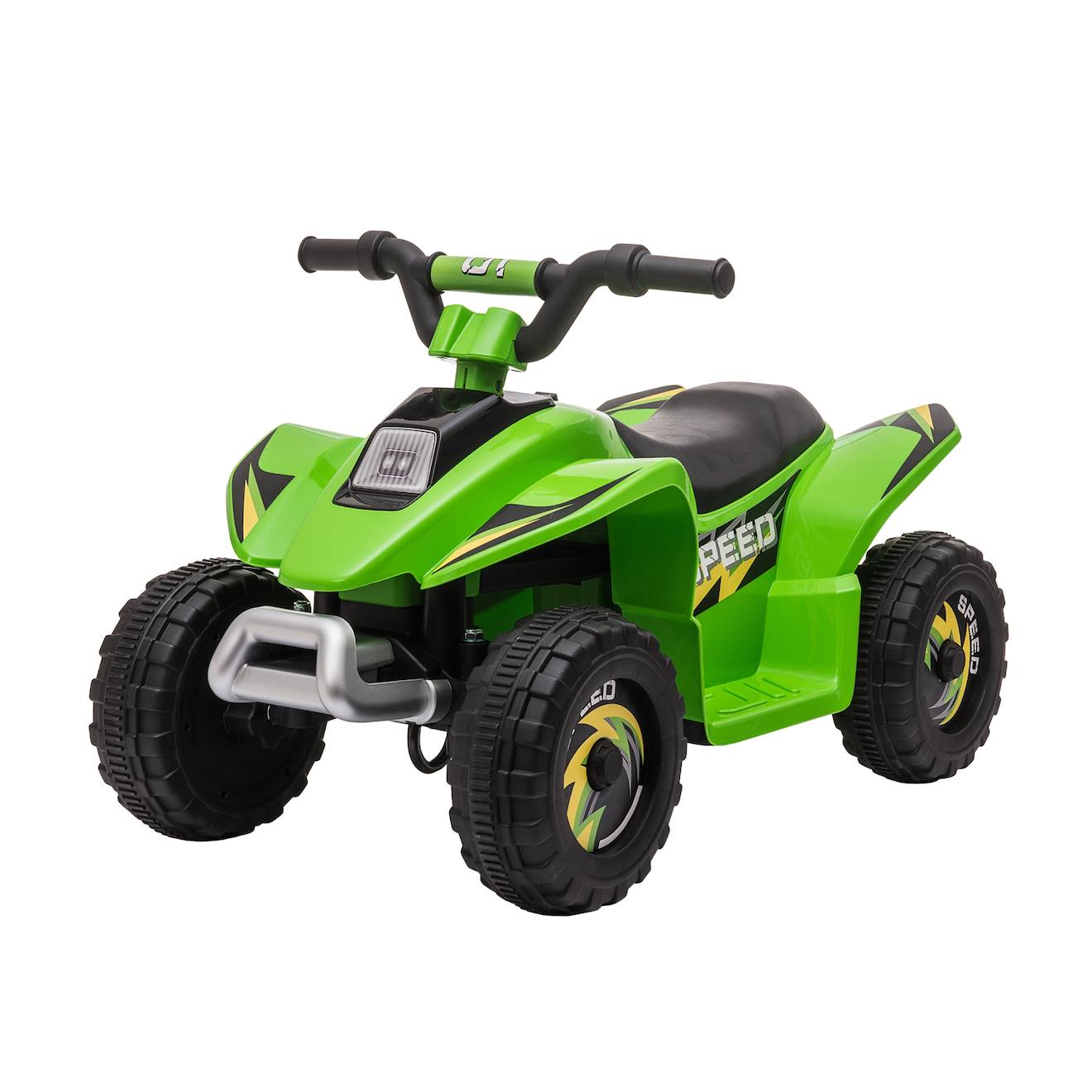 Quad Électrique Enfant - Voiture Électrique Enfant - Marche Av, Ar - 6 V, V. Max. 4,6 Km/h Vert