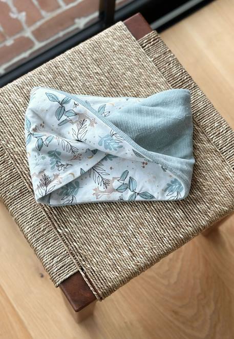 Bébé-Accessoires-Bonnet, écharpe, gants-Cache cou enfant en velours côtelé alma