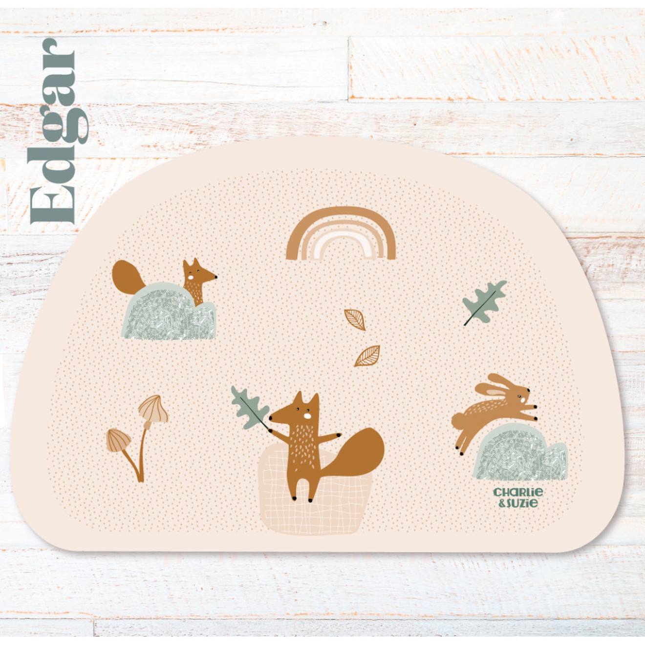 Charlie & Suzie - Set De Table All Over Paysage Multicolore