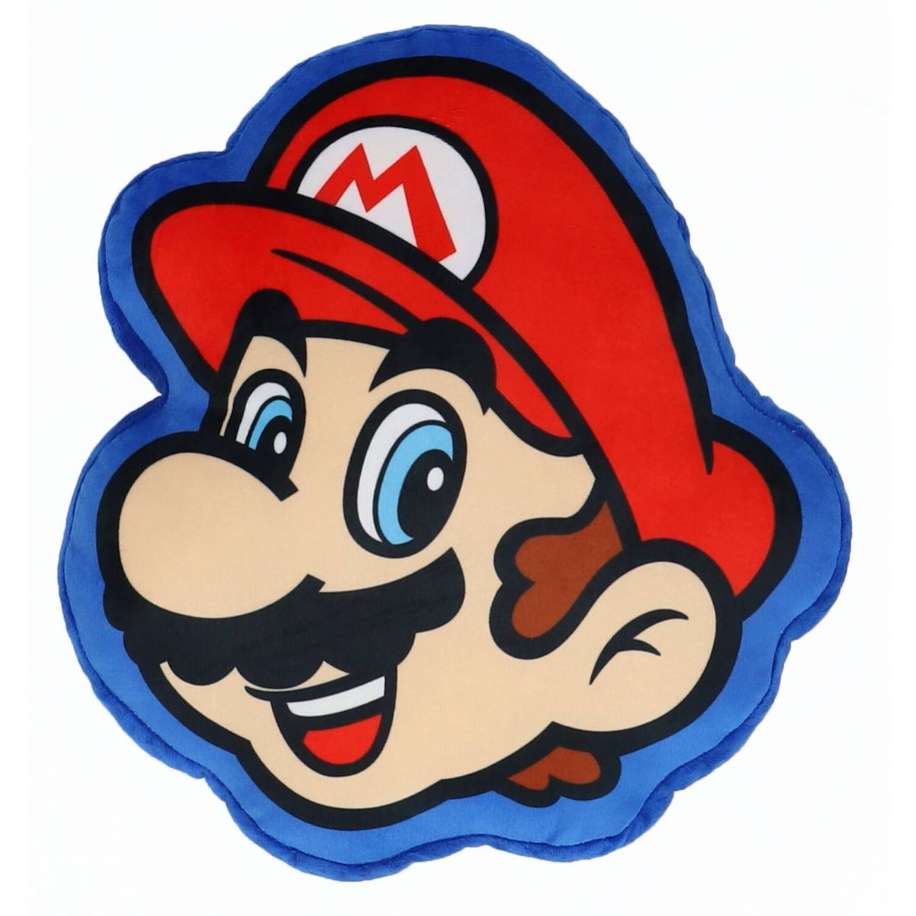 Coussin 3d Super Mario Bleu
