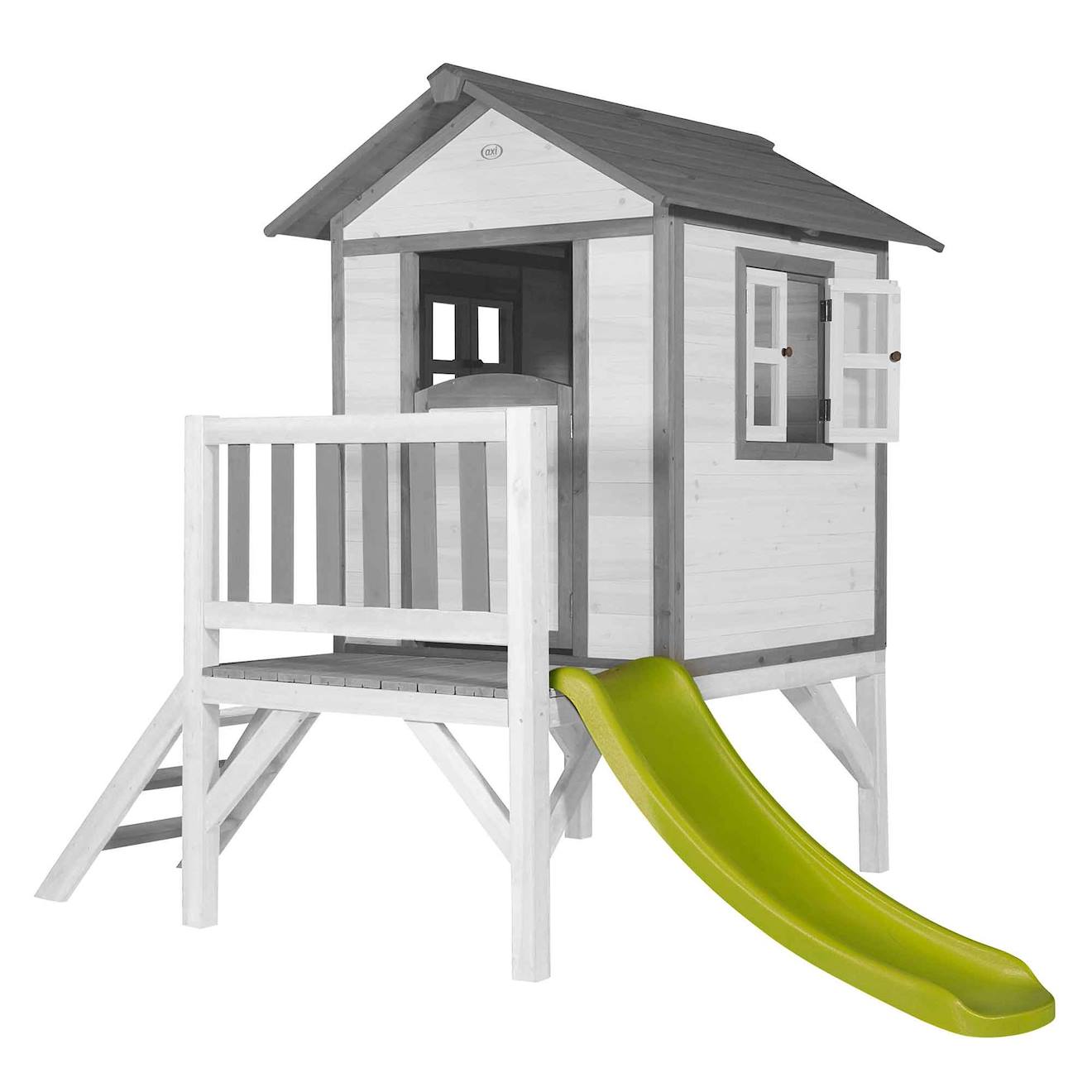 Cabane Sur Pilotis Blanc