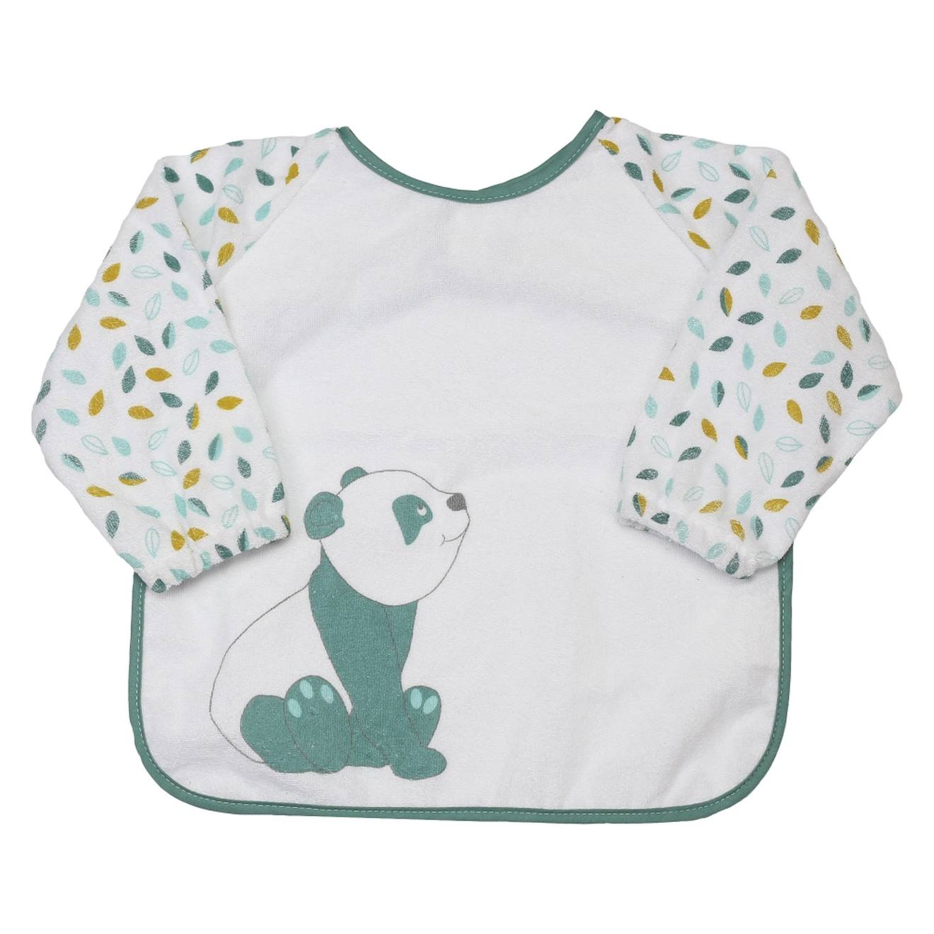 Bavoir Imperméable Manche Longue Vert