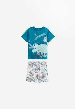 Bébé-Pyjama, surpyjama-Pyjama enfant manches courtes santorini