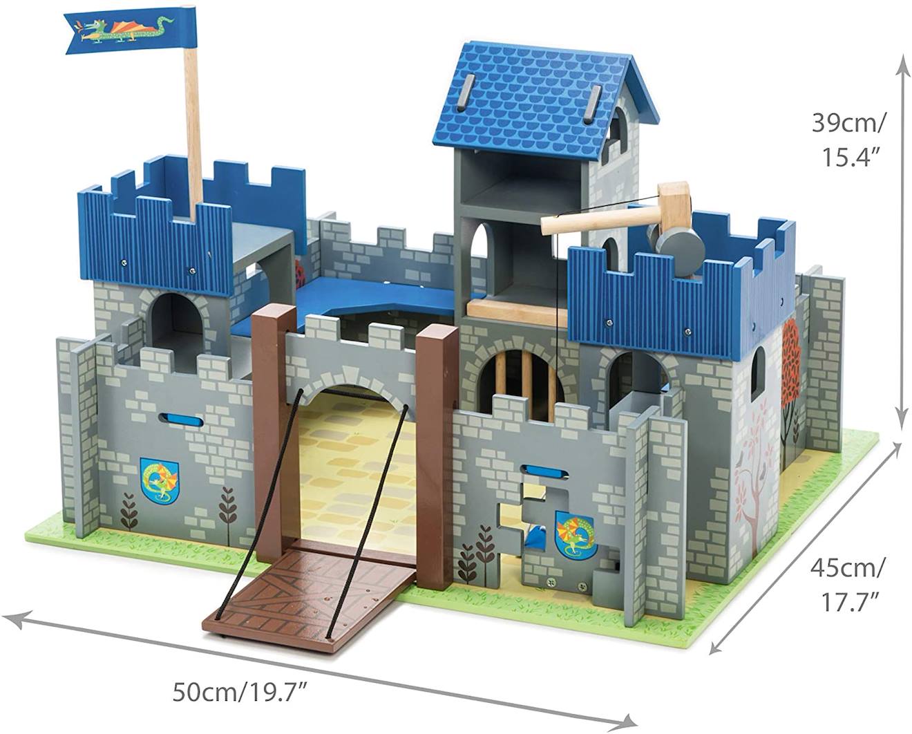 Château Excalibure Bleu (Le Toy Van) - Image 2