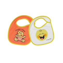 -Lot de 2 bavoirs