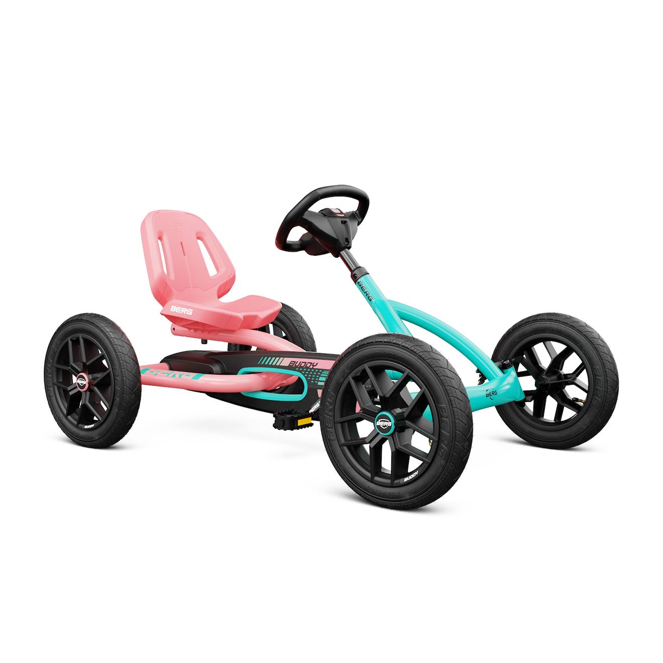 Kart À Pédale Buddy Lua Rose