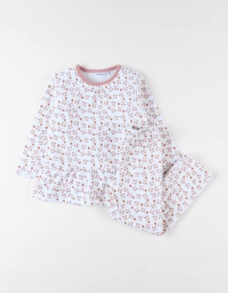 Pyjama en velours côtelé  - vertbaudet enfant