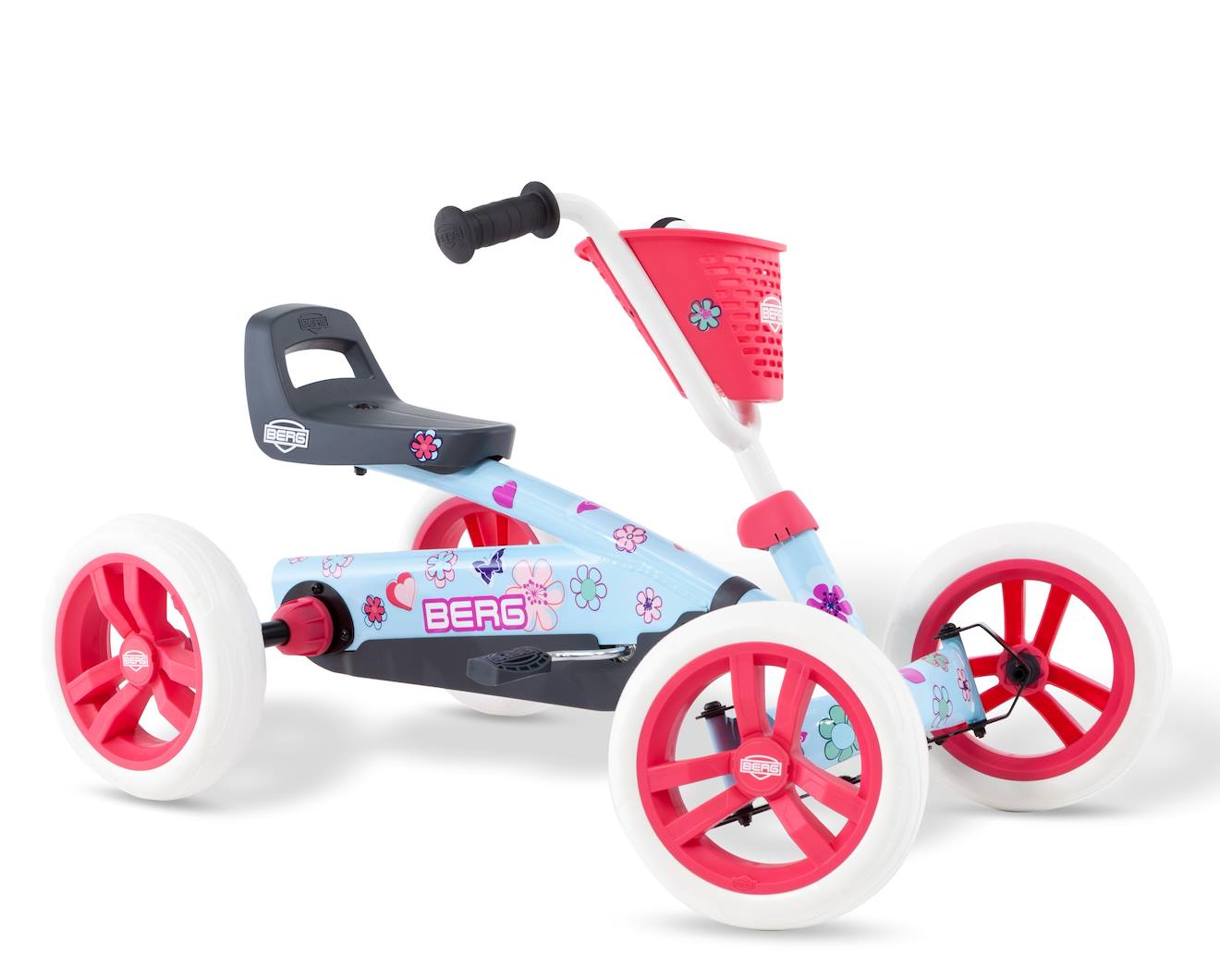 Kart À Pédale Buzzy Bloom Blanc