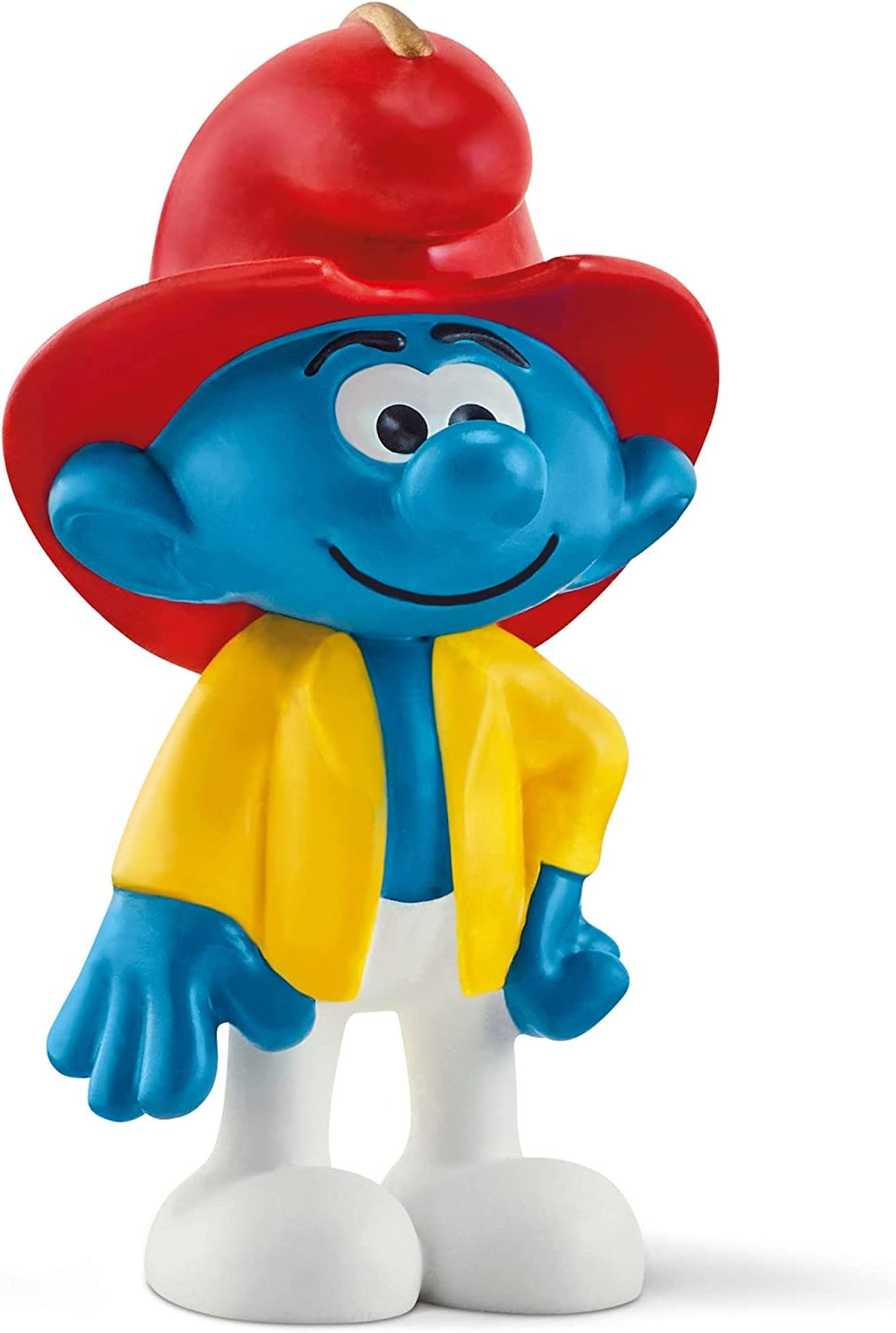 Figurine Schtroumpf Pompier Bleu