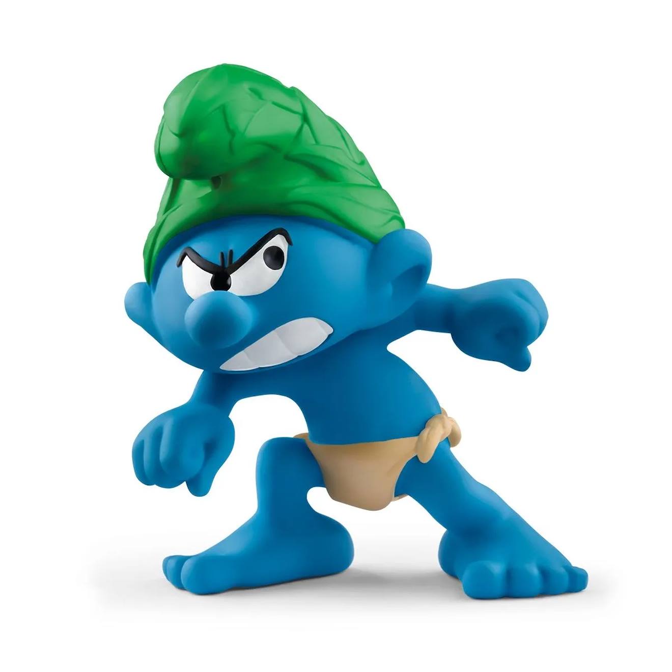 Figurine Schtroumpf Sauvage Bleu