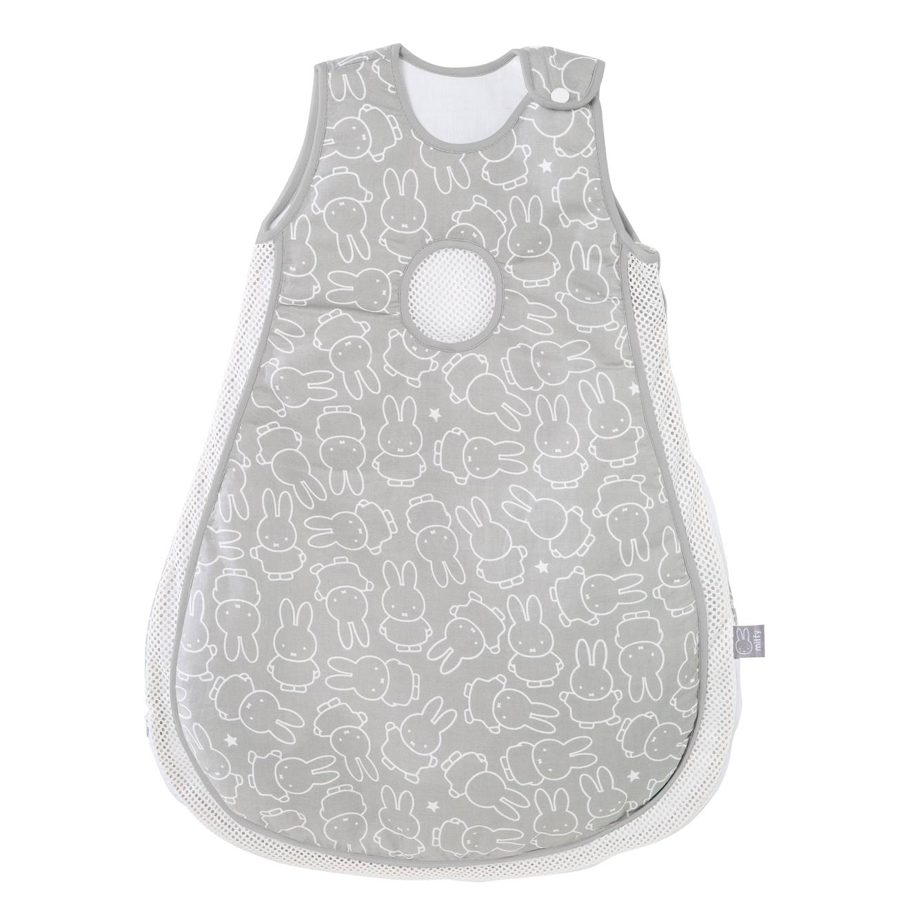 Gigoteuse Sans Manches À Fermeture Éclair Safe Asleep® Easy Air Gris / Miffy