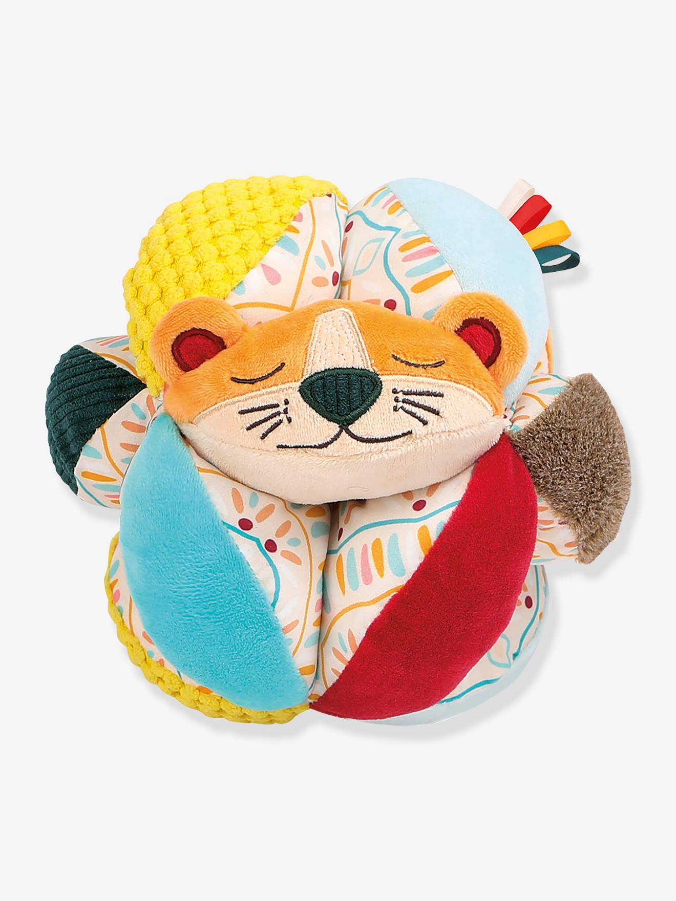 Balle de préhension multicolore