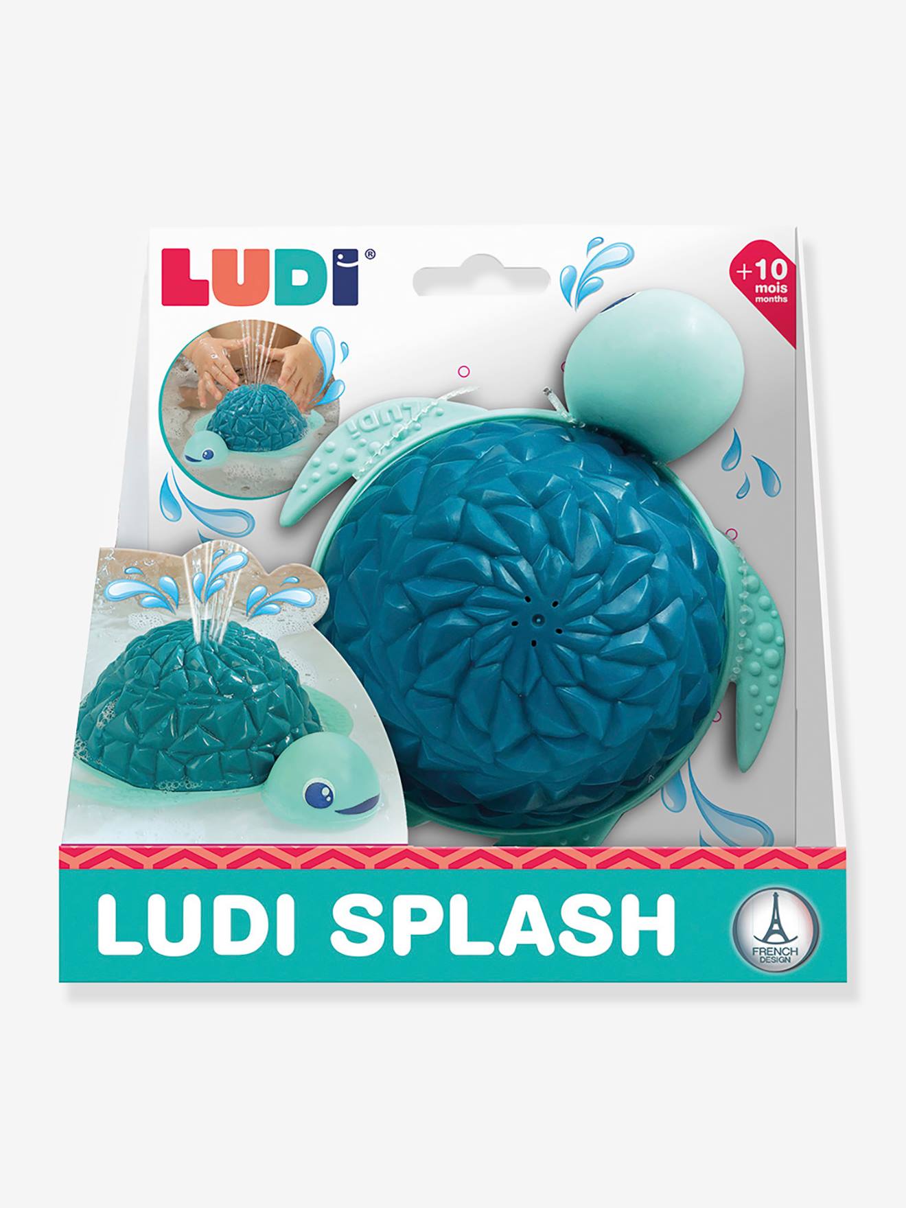 Tortue fontaine "Ludi Splash" bleu (Ludi) - Image 2