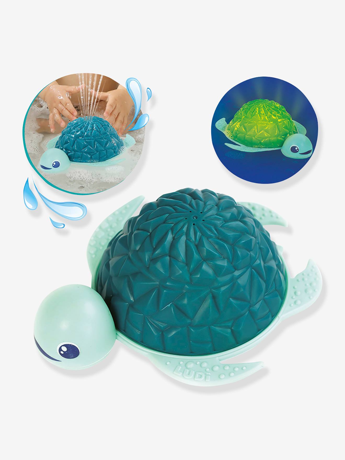Tortue fontaine "Ludi Splash" bleu (Ludi) - Image 1