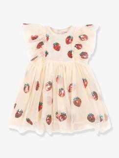 -Robe à volants et sequins Yvonne