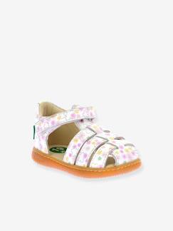 Chaussures-Chaussures bébé 17-26-Marche fille 19-26-Sandales cuir bébé Bigflo KICKERS®