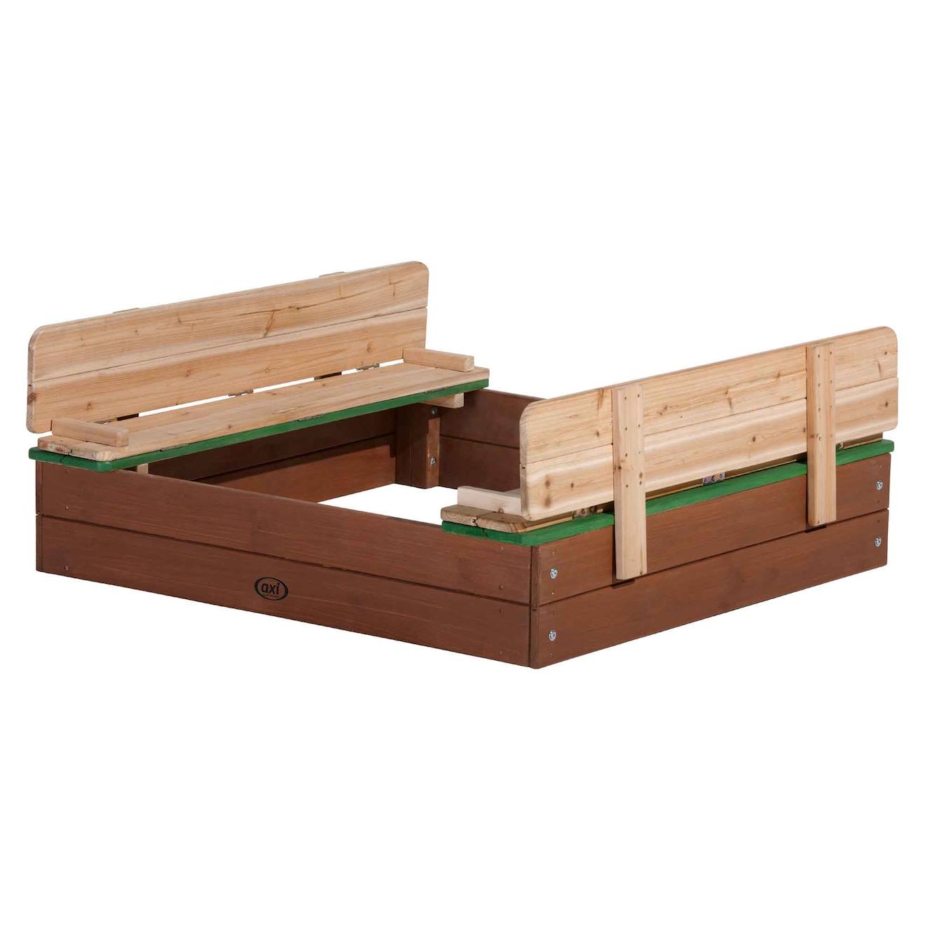 Bac À Sable Avec Bancs Marron