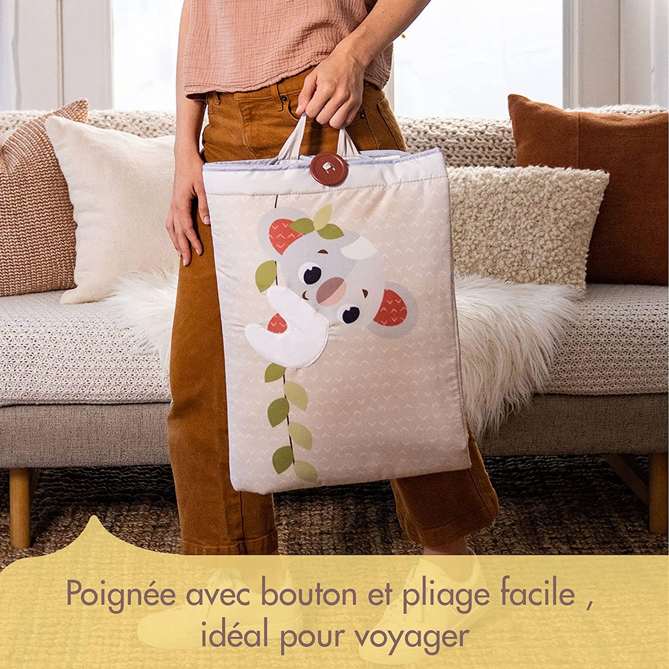 Tapis D'éveil Bébé Géant Tiny Love, Dès La Naissance, Collection Boho Chic, 150 X 100 Cm Boho Chic (Tiny Love) - Image 1
