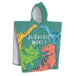 Cape de bain imprimée 100% coton, jurassic world quatro  - vertbaudet enfant