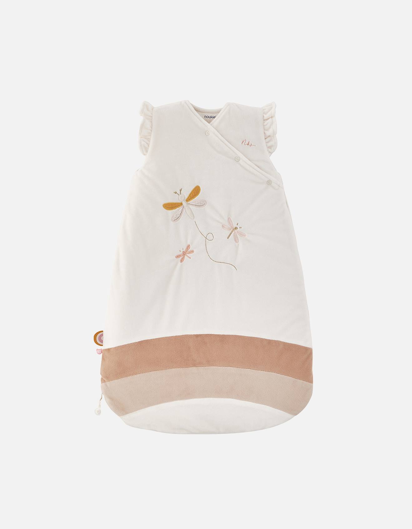 Gigoteuse Libellules En Veloudoux® Blanc