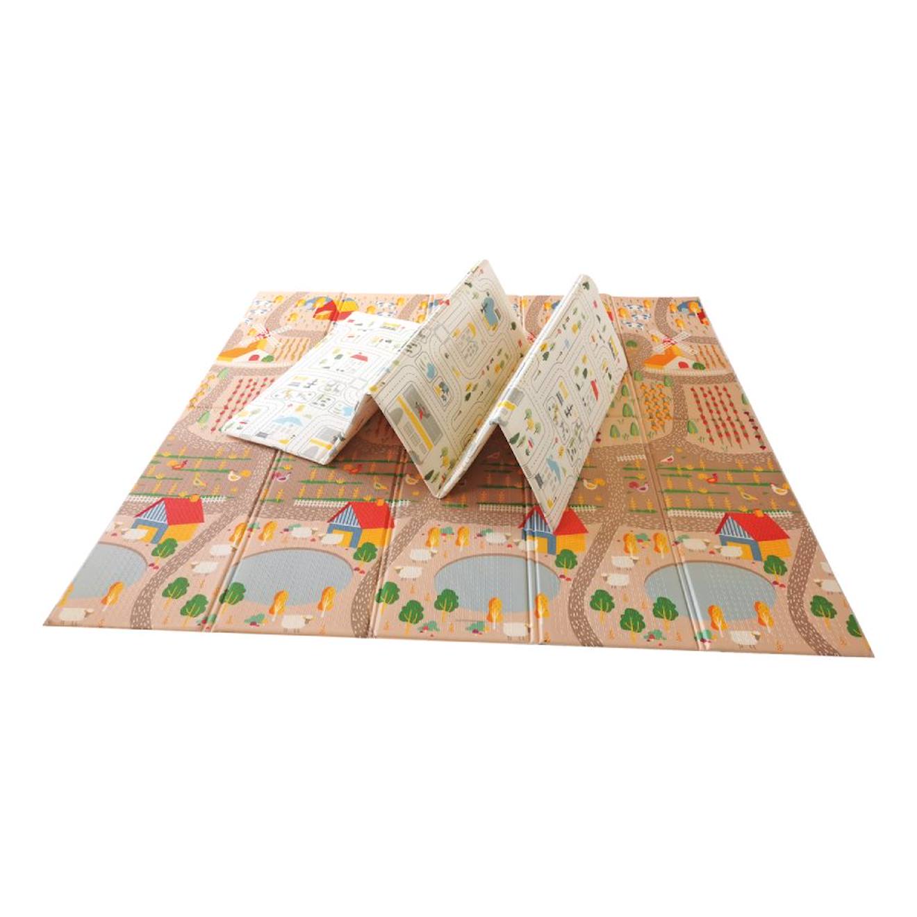 Tapis De Jeu Pliable Xxl Ferme - Ville